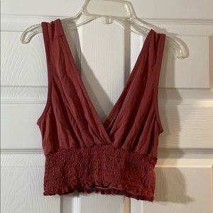 Urban Outfitters Terracotta Crop Top
